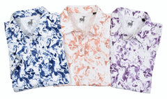 ZR23866 Raffi Soft Toned Floral Polo
