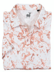 ZR23866 Raffi Soft Toned Floral Polo