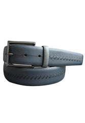 B16 Marcello Men's Leather Saddle Stitch Belt