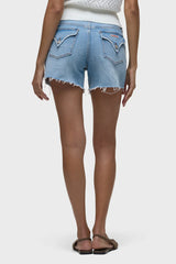 Devon Boyfriend Short w/ Flap Pocket