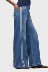 Jodie Loose Fit Wide Leg Track Pant