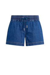 Mid-Rise Drawstring Short