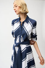 Casual Striped Maxi Dress
