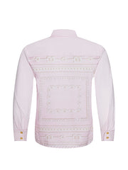 Fawn Piping Scarf Blouse