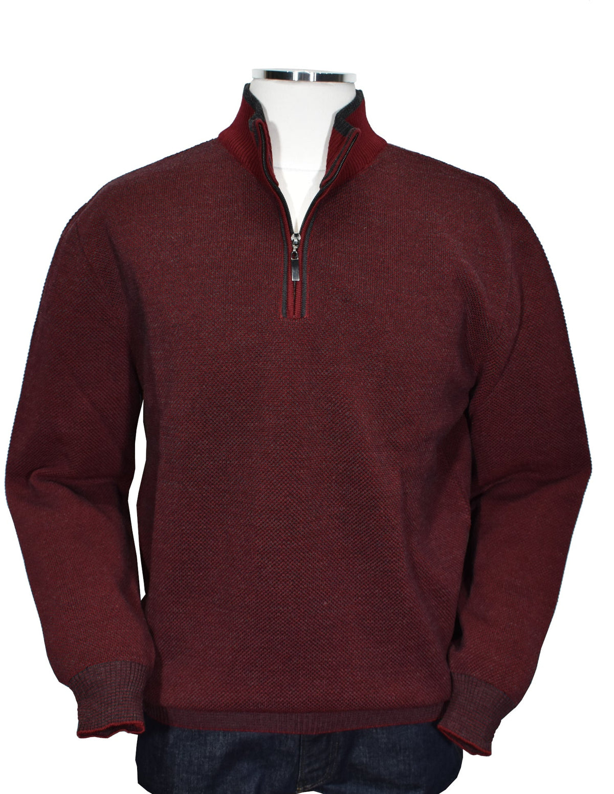 562 Marcello Brick Exclusive Quarter Zip