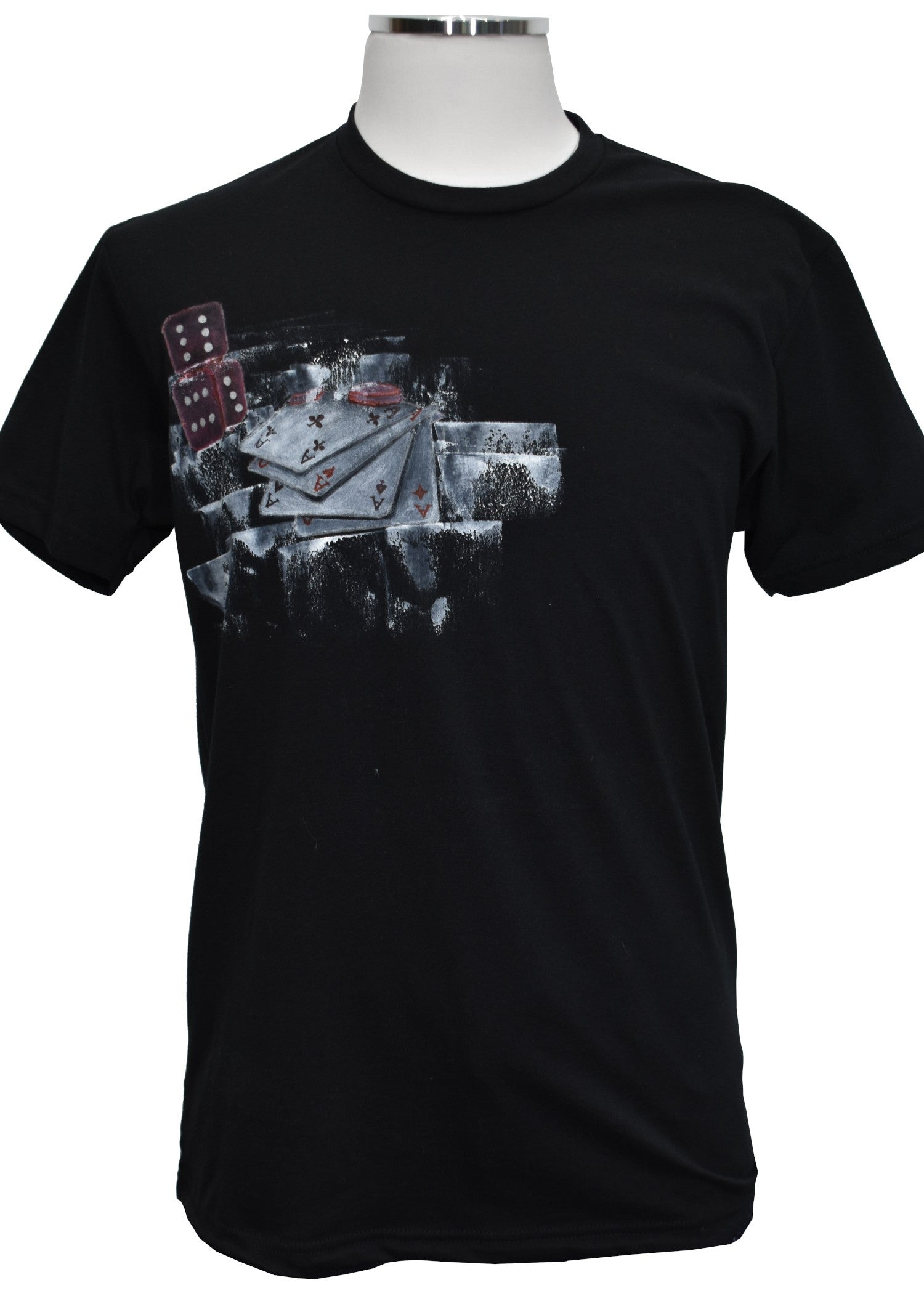 671 Black Tee - Gambling