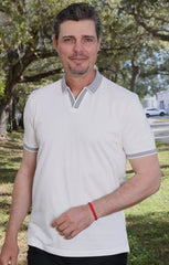 684P Pima Cotton Johnny Polo