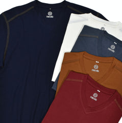 684V Pima Cotton V Neck
