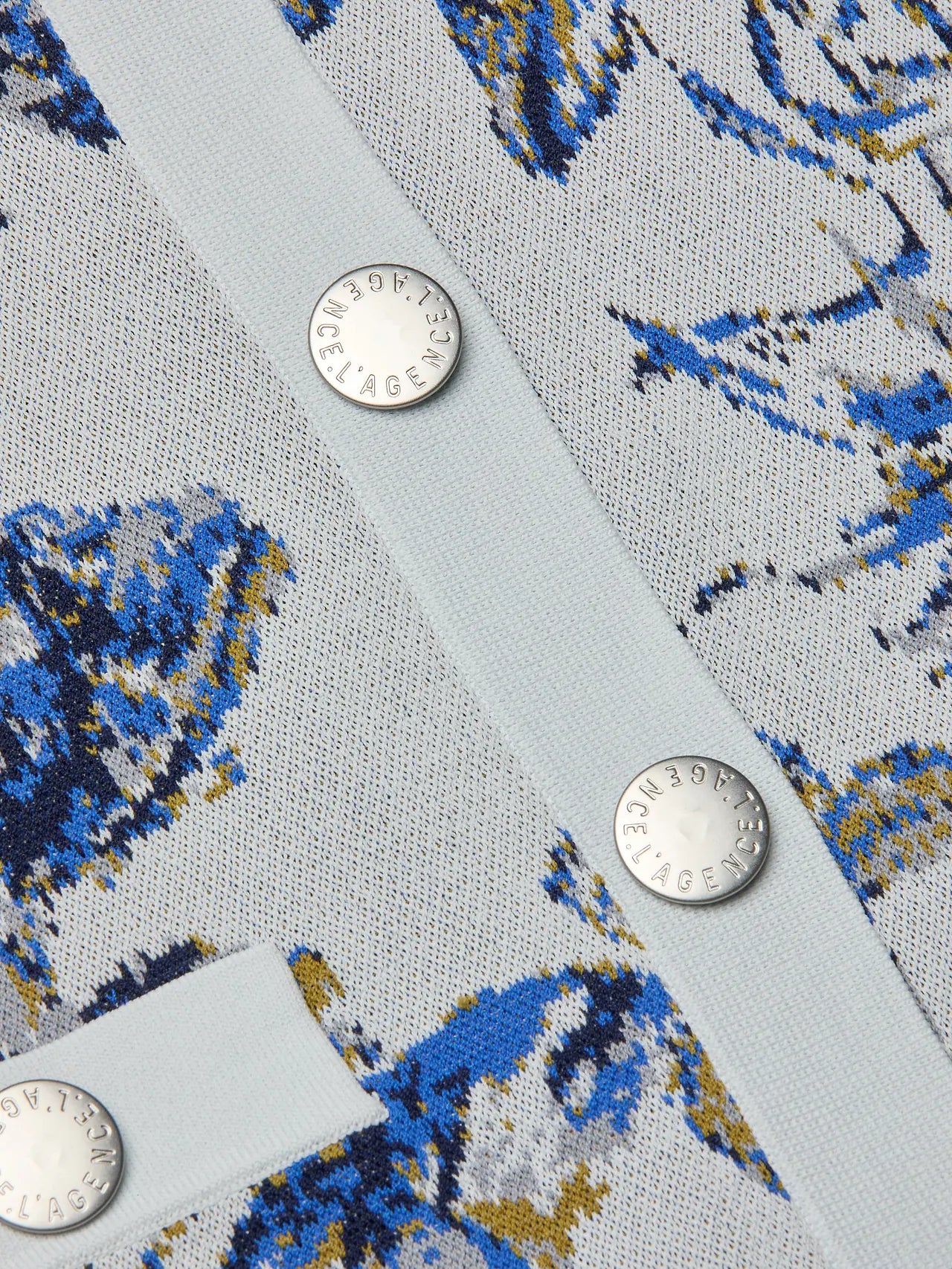 Osiris Jacquard Collared Cardi