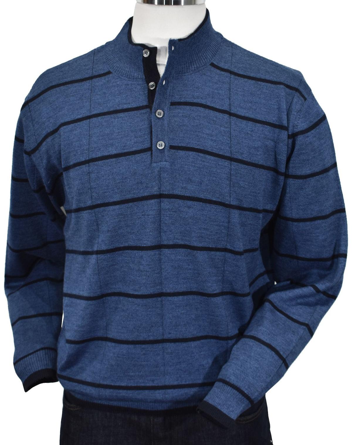 871 Indigo Clarese Classic Knit