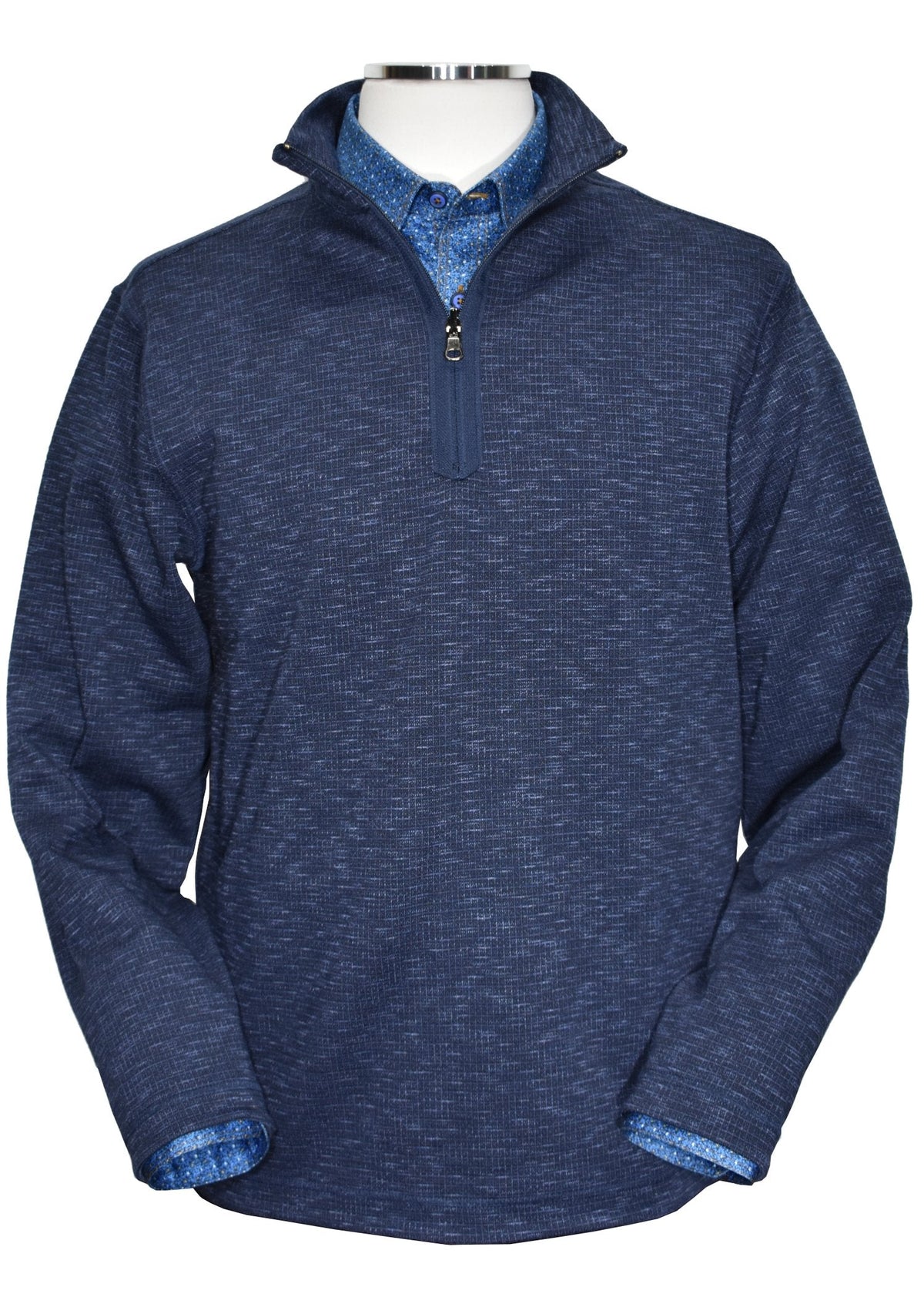 890 Navy Reversible Quarter Zip