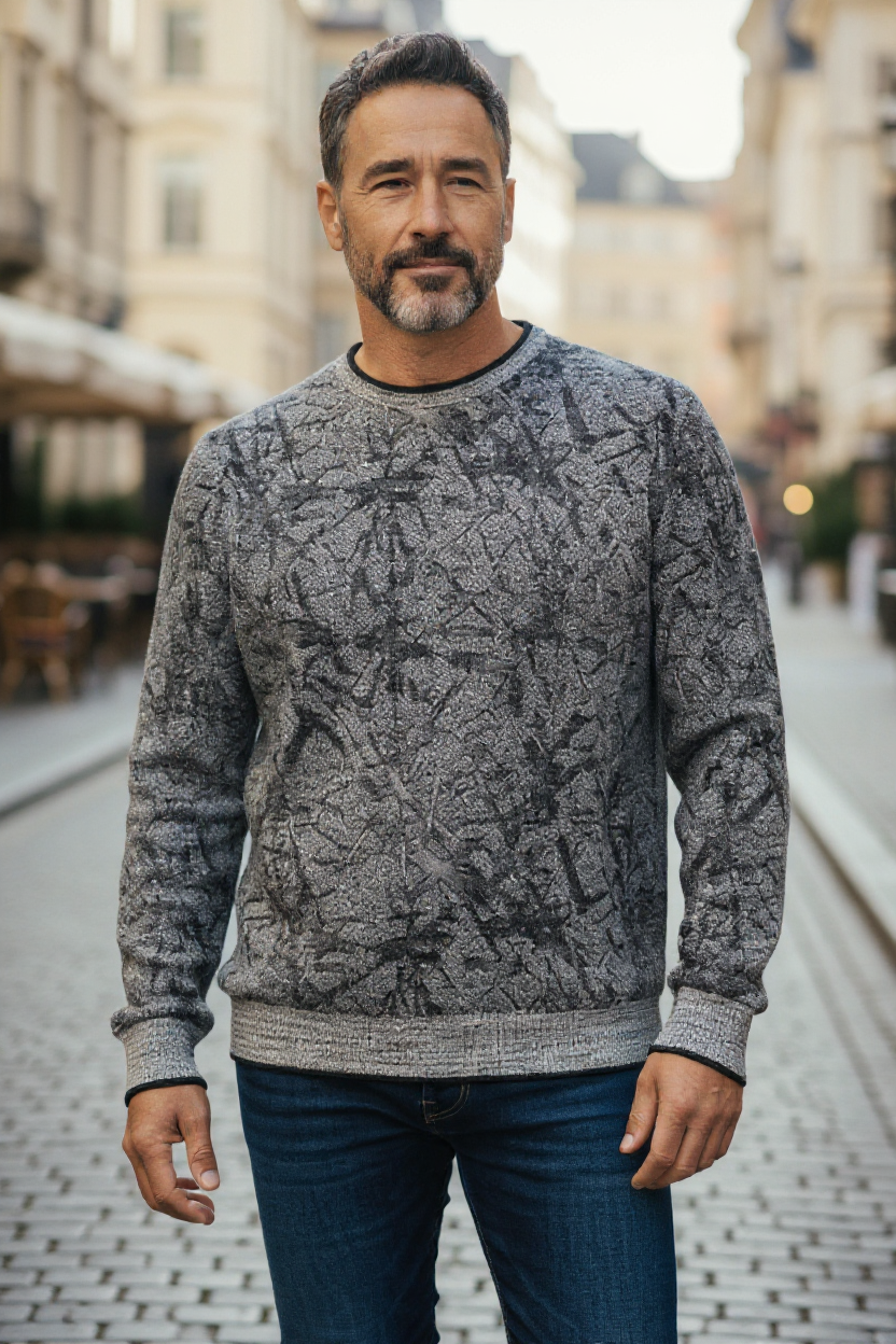895 Soho Steel Sweater