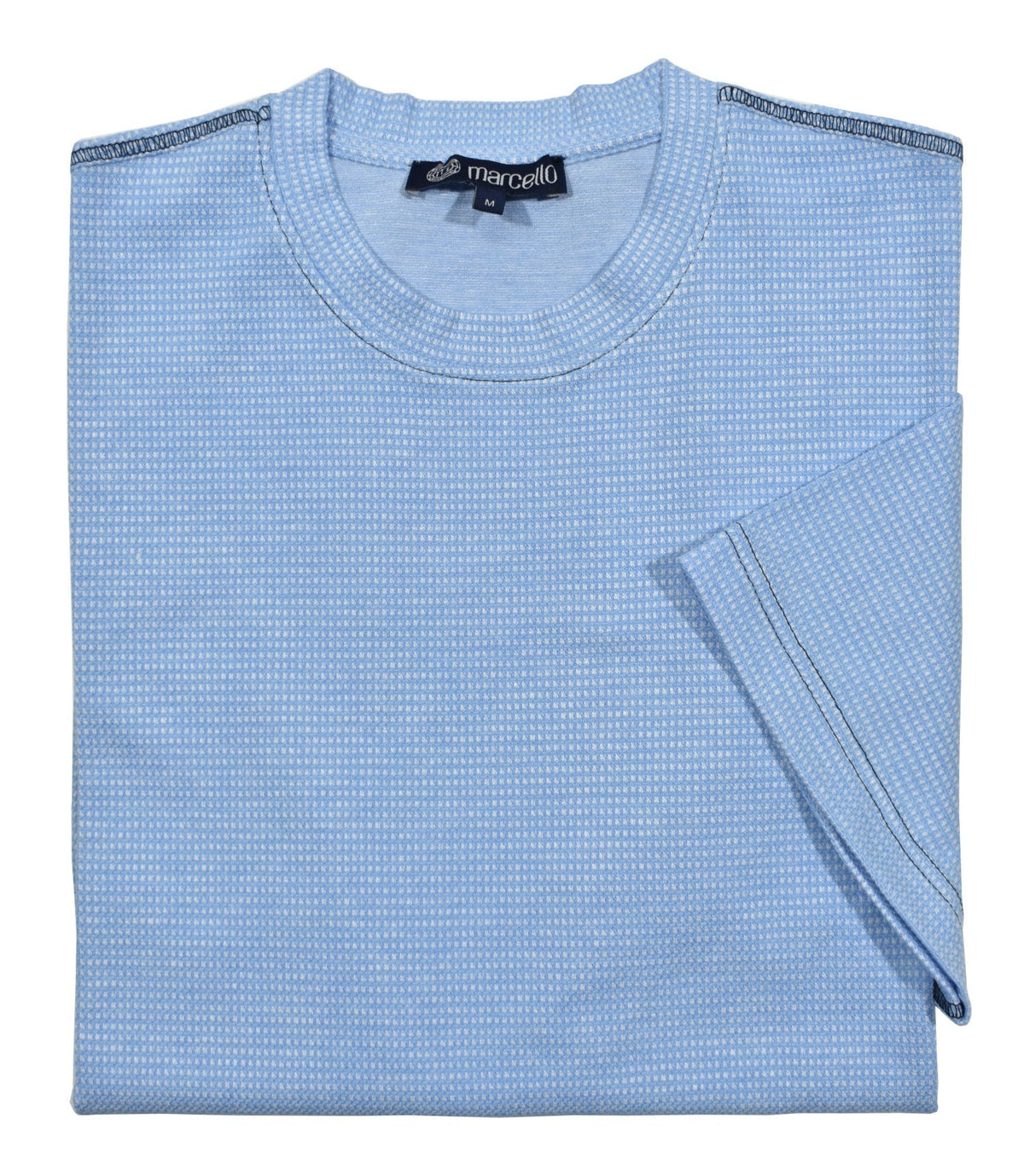 925 Sky Honeycomb Knit