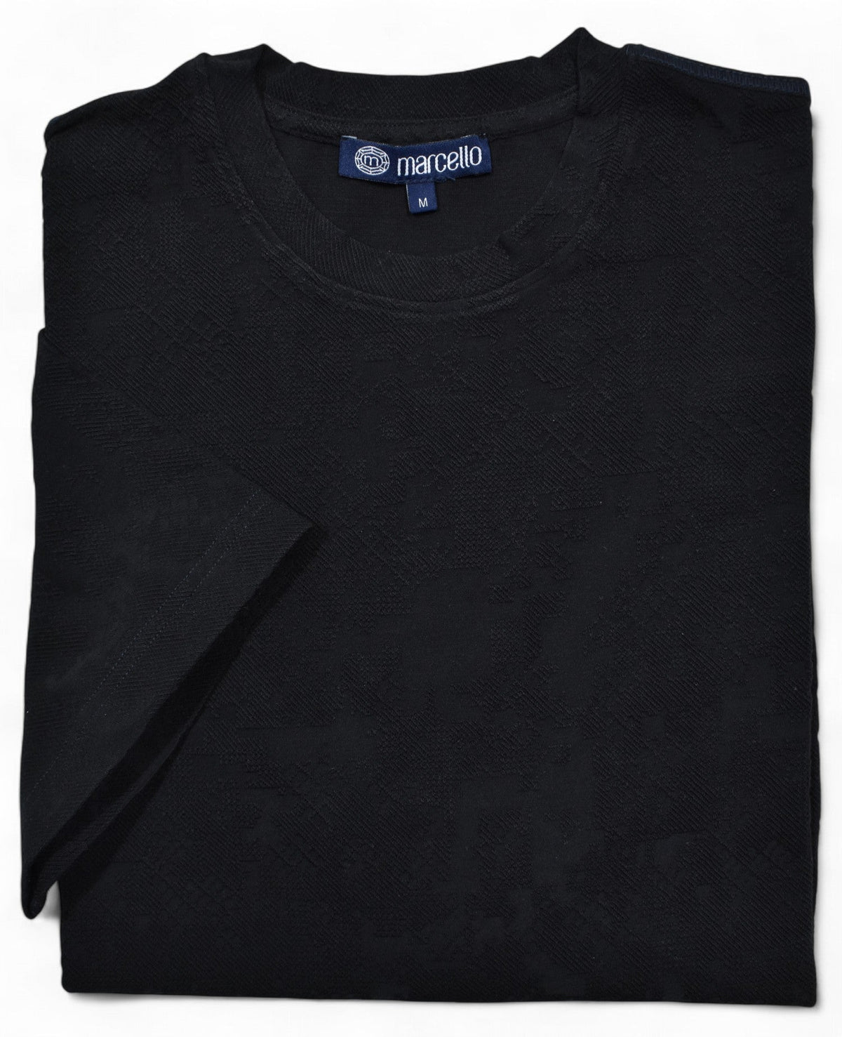 928 Black Tonal Milano Knit