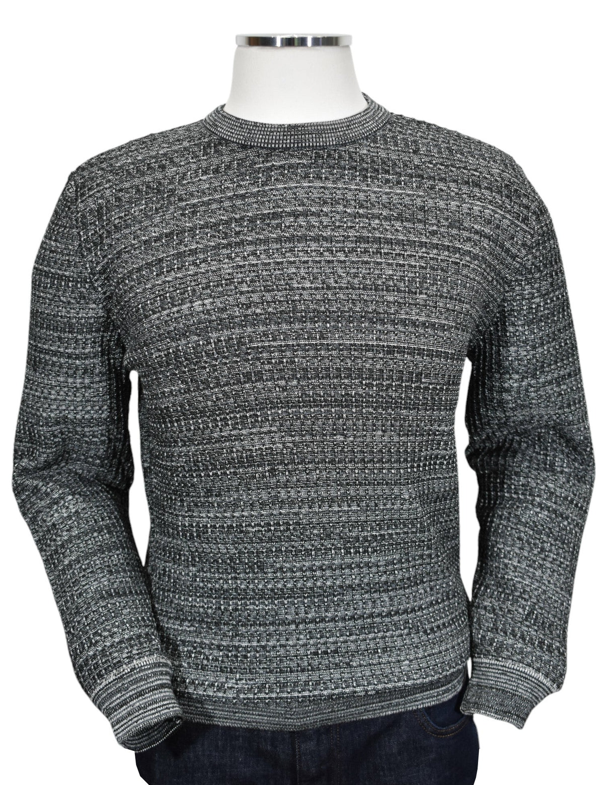 937 Charcoal Torin Italia Knit