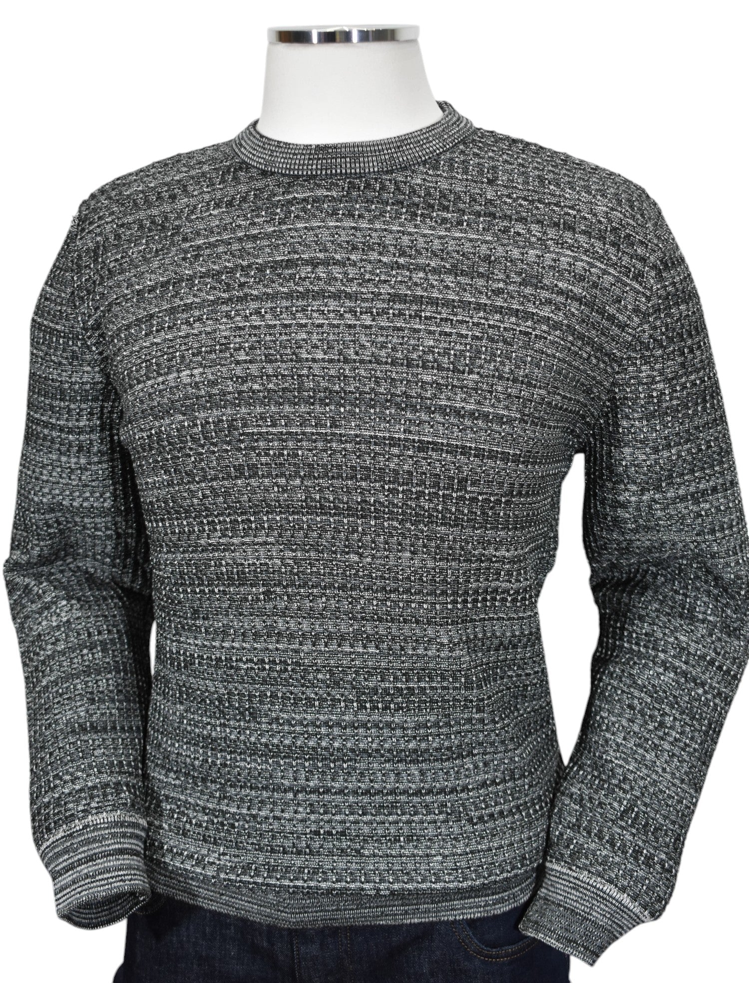 937 Charcoal Torin Italia Knit