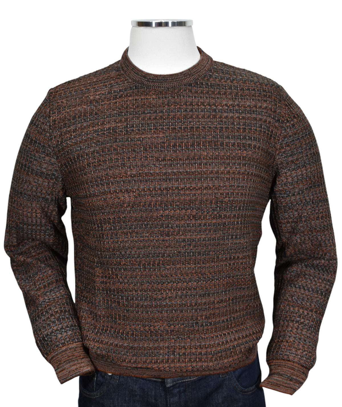 937 Rust Torin Italia Knit