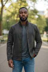 940B Sasso Snap Cardigan