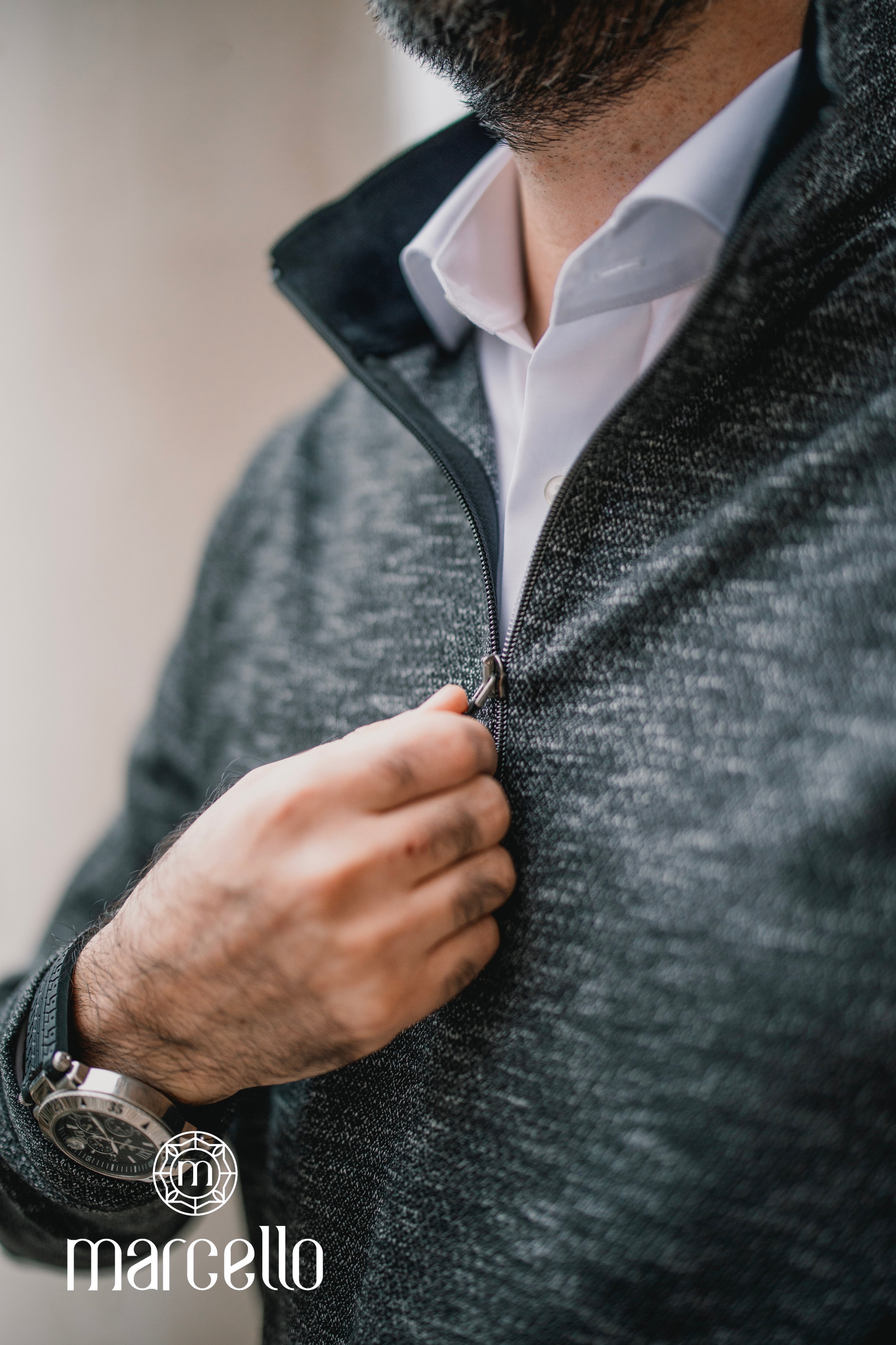 942 Bodrum Slate Quarter Zip