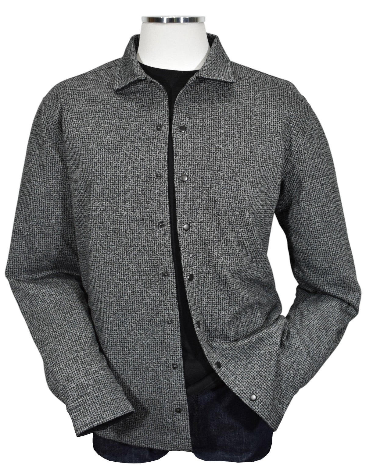 948J Lombardo Snap Front Cardigan