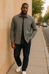 948J Lombardo Snap Front Cardigan