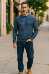 950 Nebula Indigo Pullover