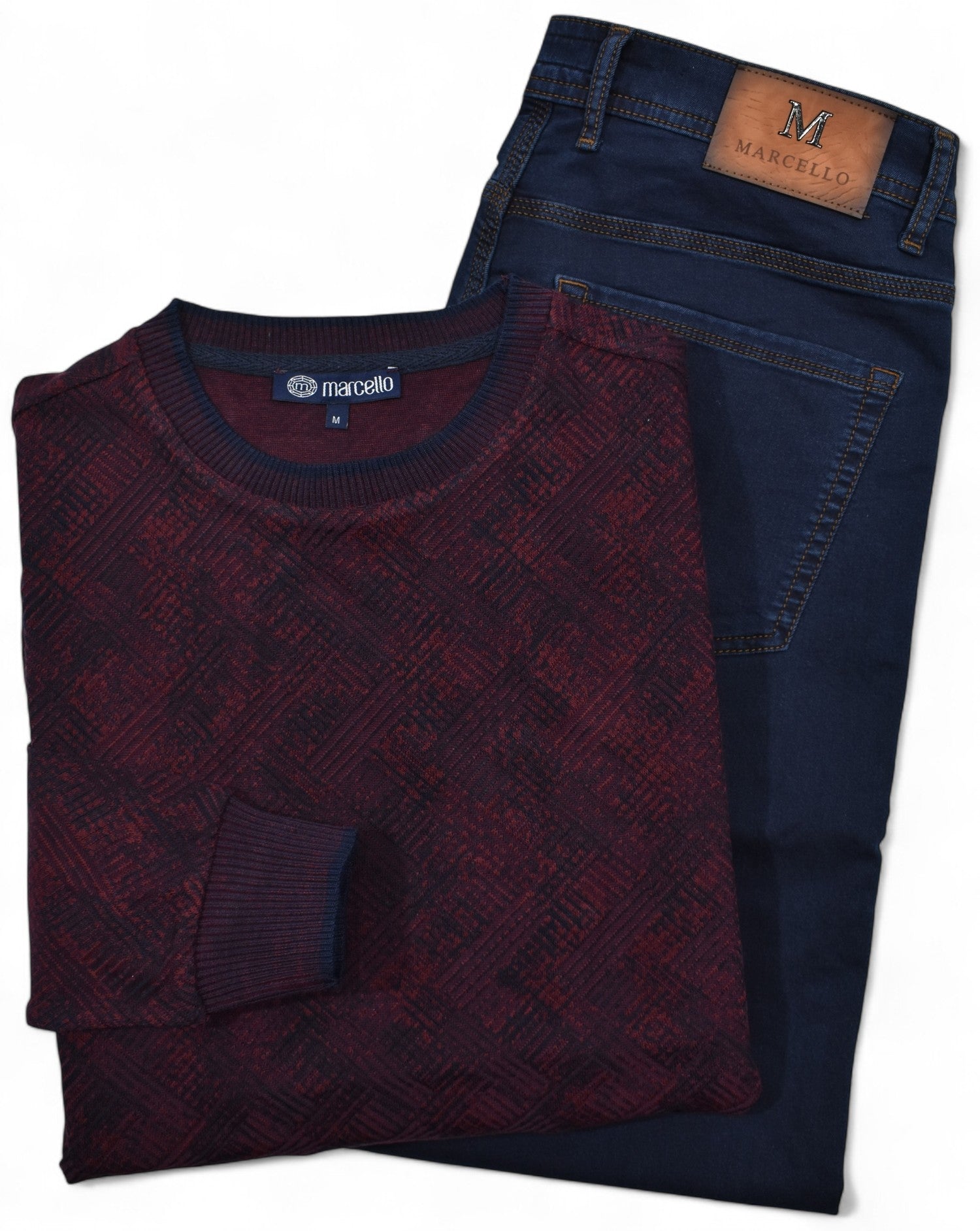 957 Hampton Wine Crew Neck