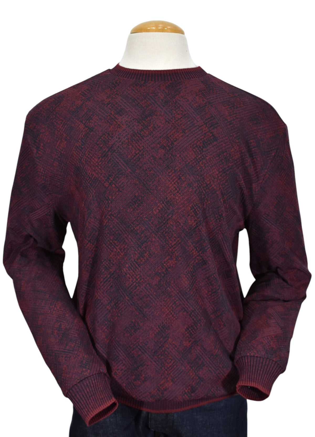 957 Hampton Wine Crew Neck