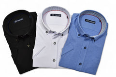 965B Button Front Royal Oxford Knit