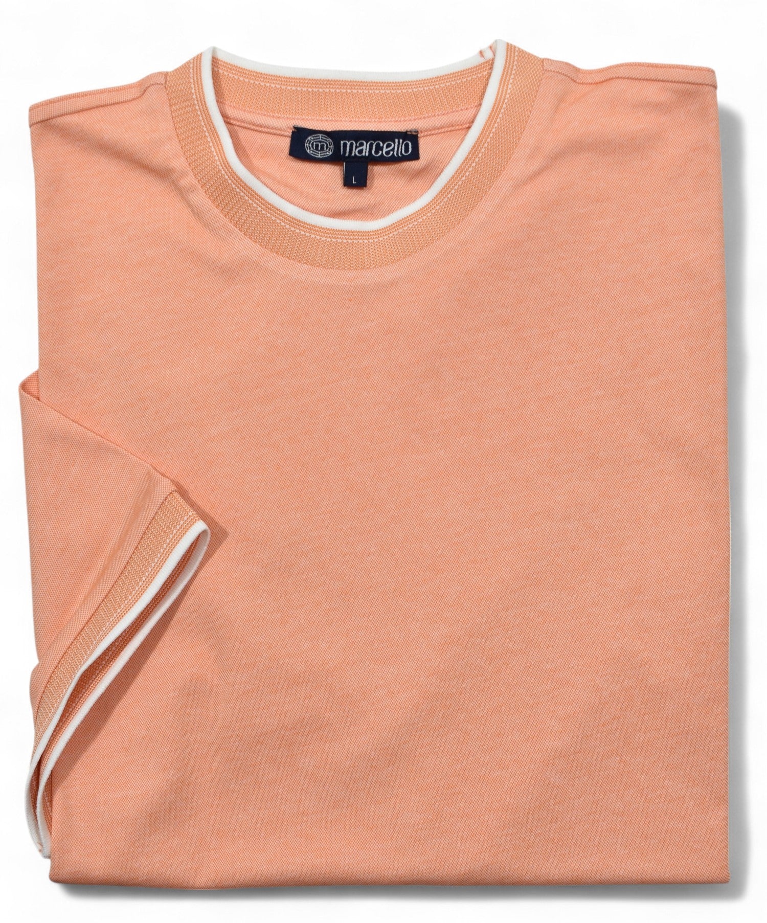 965C Crew Neck Front Royal Oxford Knit