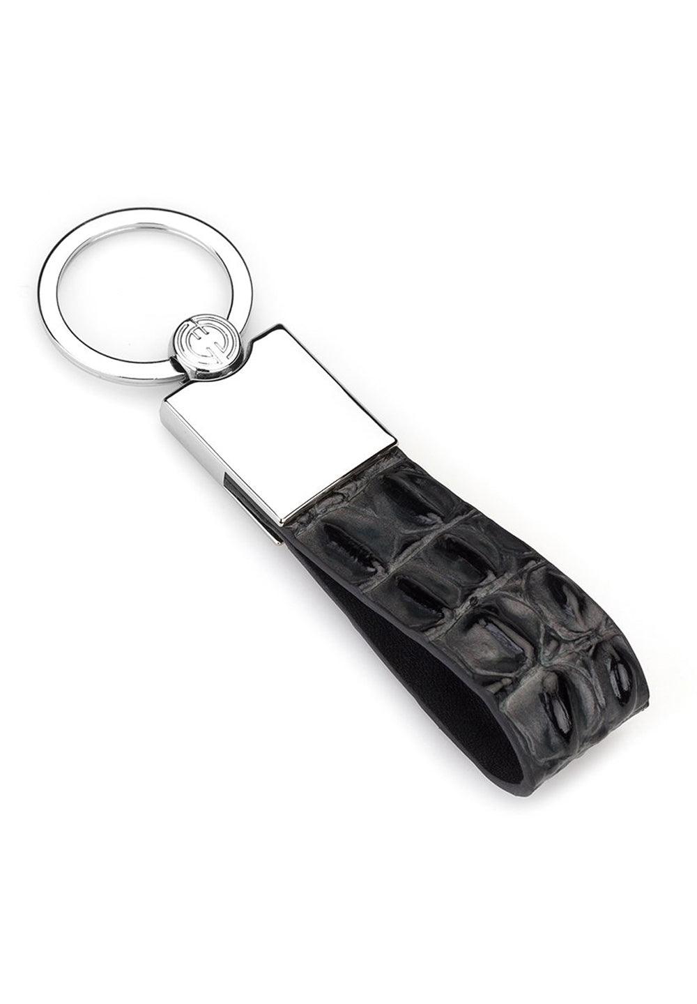 AK001 Black Hornback Crock Keychain