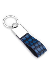 AK002 Indigo Gator Keychain