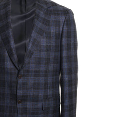 Brown & Blue Plaid Sportscoat
