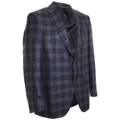 Brown & Blue Plaid Sportscoat