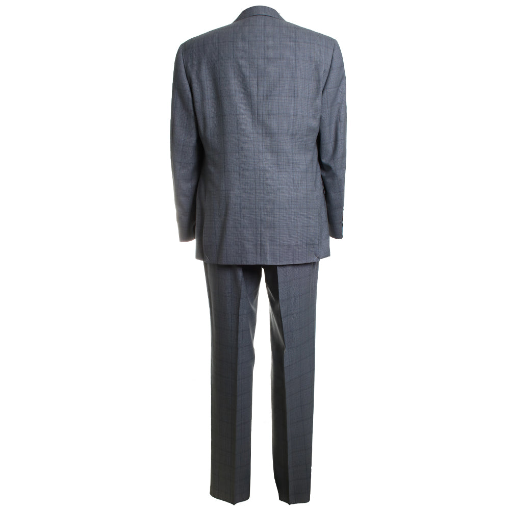 Windowpane Plaid Suit