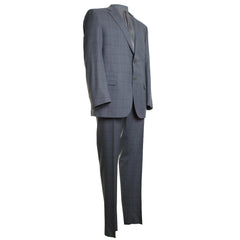 Windowpane Plaid Suit