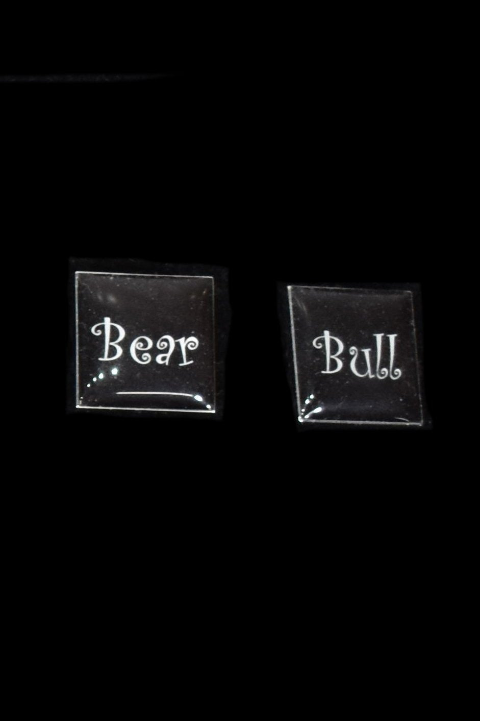 CL-BearBull Cufflinks