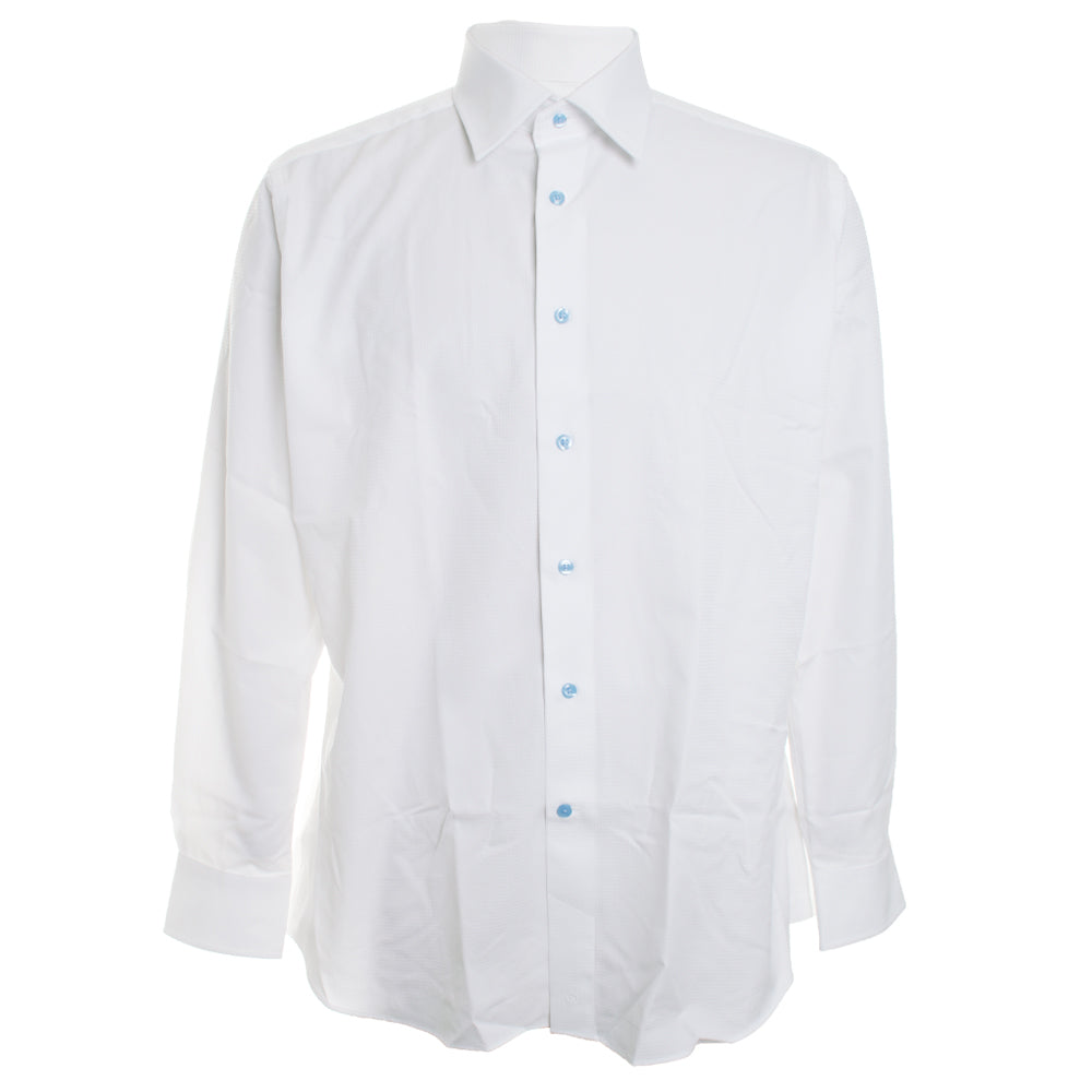Text Dobby Dress Shirt