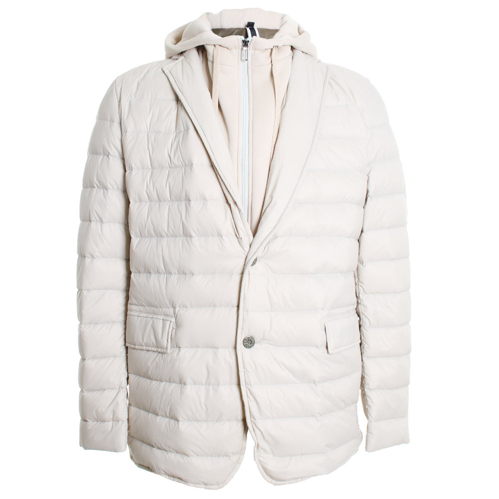 Cream Puffer Jacket