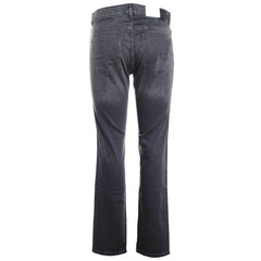 Nick Washed Black Knit Denim Jeans