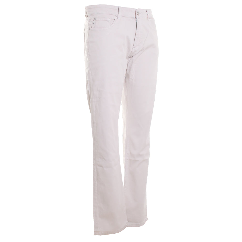 Russell Slim Straight Denim Jeans Light Grey Ultimate Twill