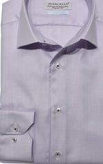 DS100L Lilac Fine Piquet Dress Shirt