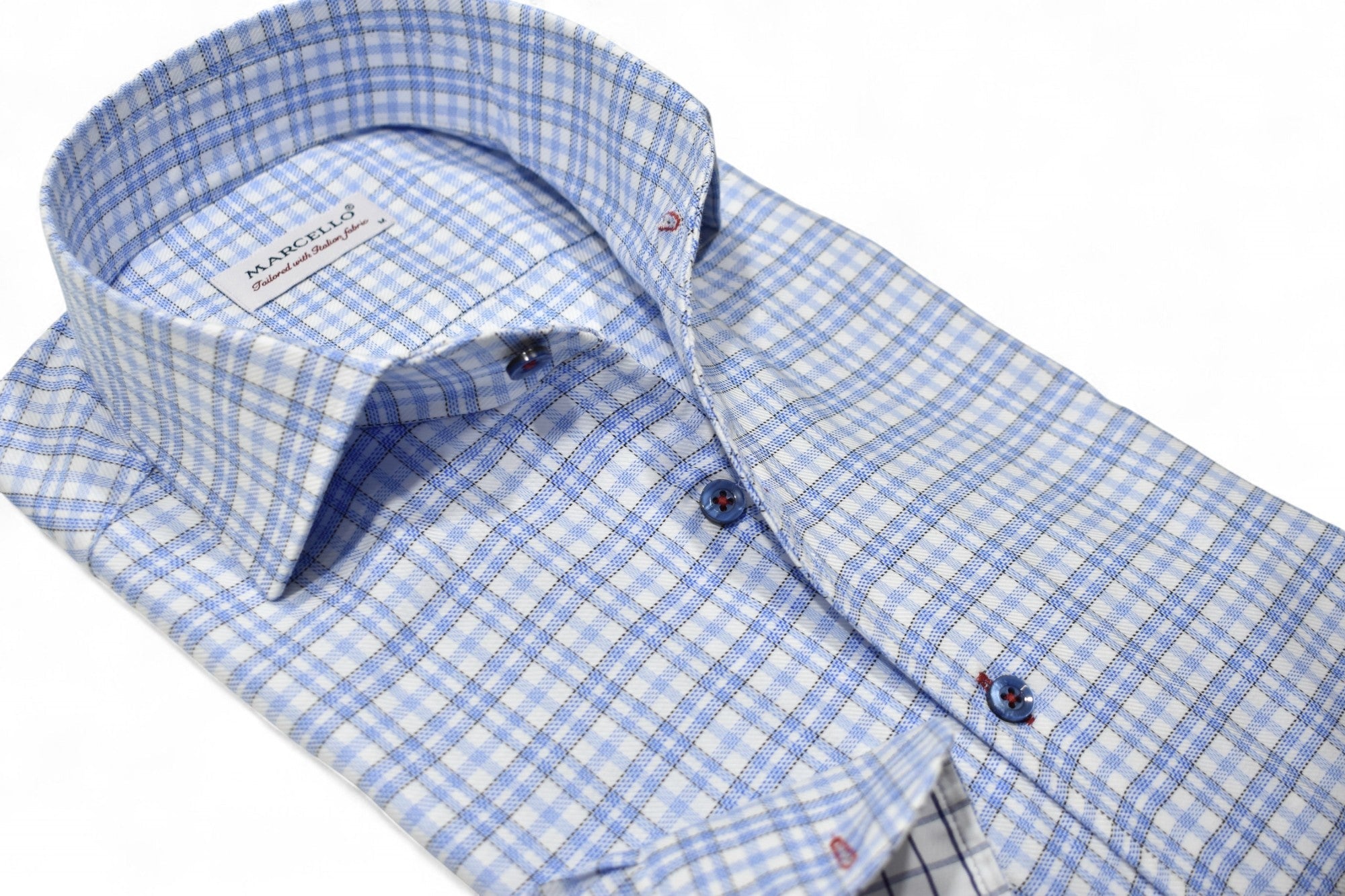 DS118 Blue Plaid