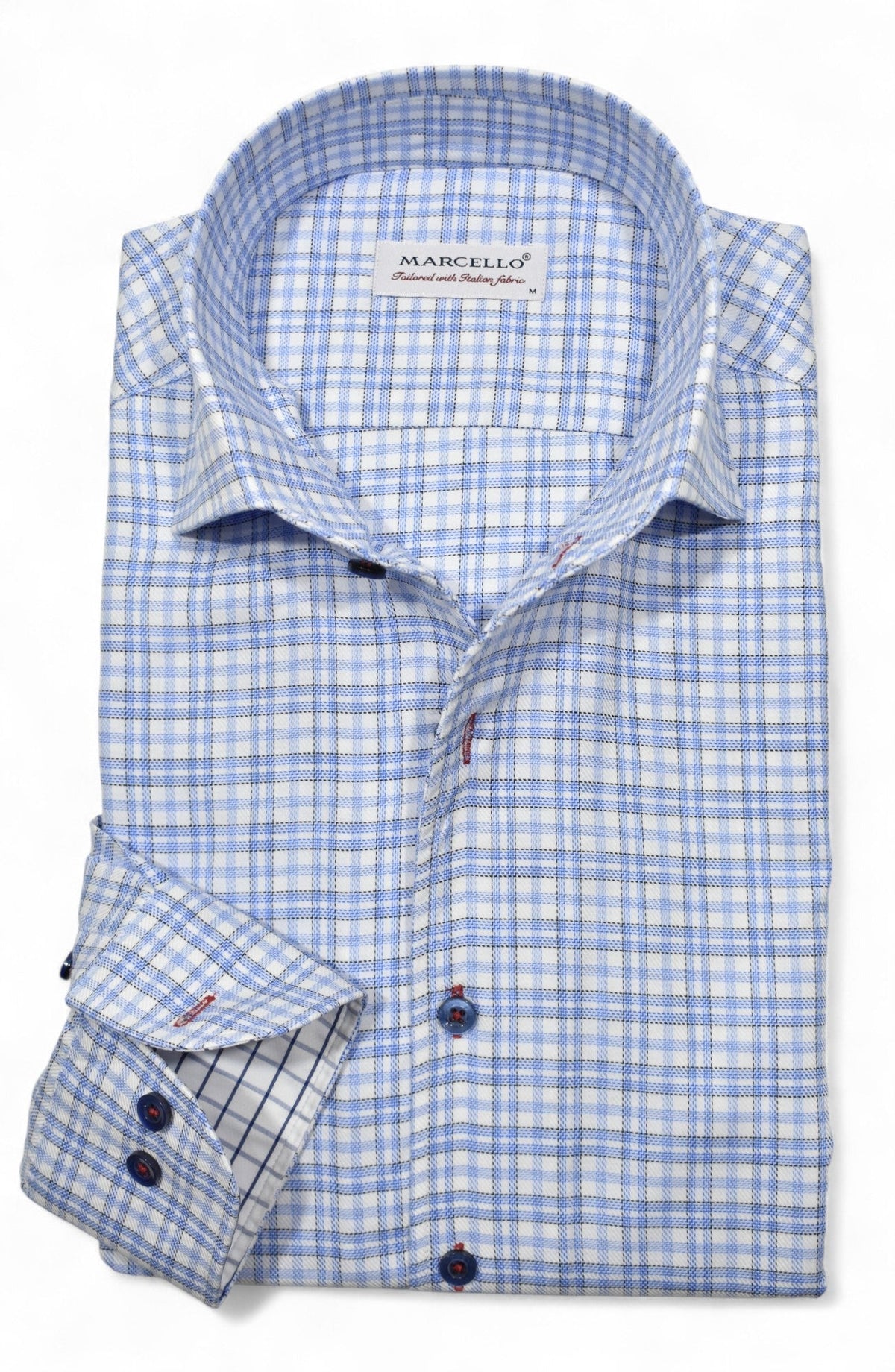 DS118 Blue Plaid