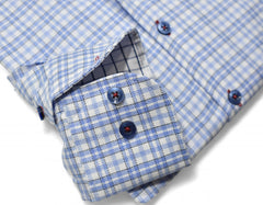 DS118 Blue Plaid