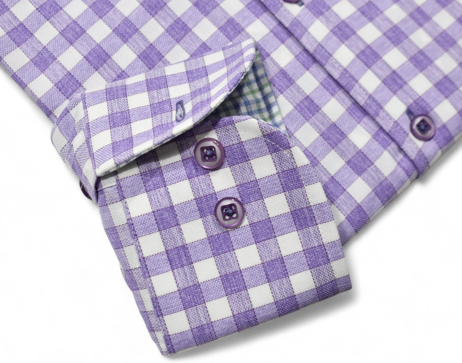 DS121 Premium Plum Brushed Check
