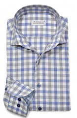 DS123 Premium Blue/Gray Brushed Plaid