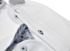 DS125 Manhattan White Diamond Shirt