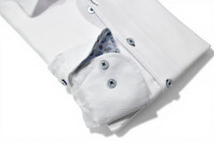 DS125 Manhattan White Diamond Shirt
