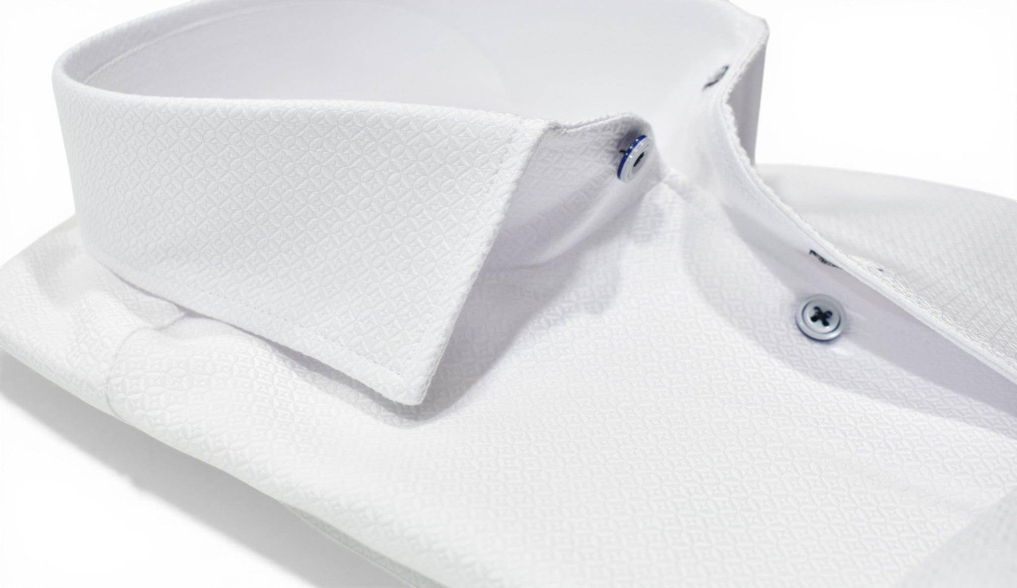 DS125 Manhattan White Diamond Shirt